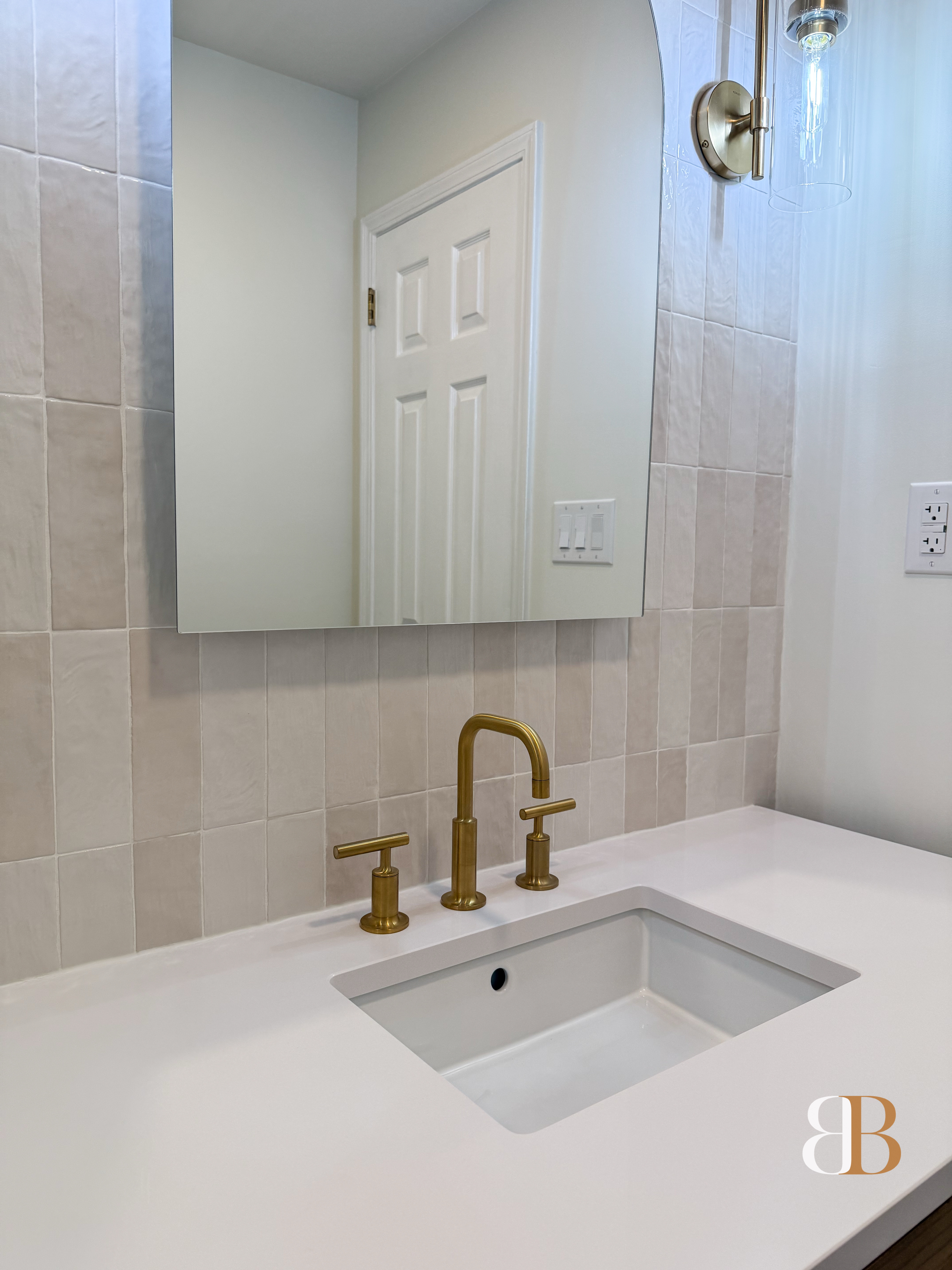 Transitional bathroom remodel in Ambler by B&B Associates Creations — photo 6
